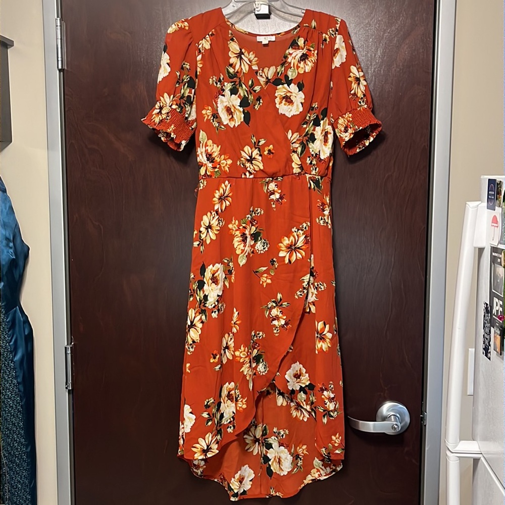 C Floral Dress